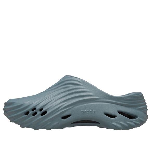CROCS M9 W11 ECHO WAVE CLOG POND BLUE GRAY SLIP ON SHOES NIB main image 5